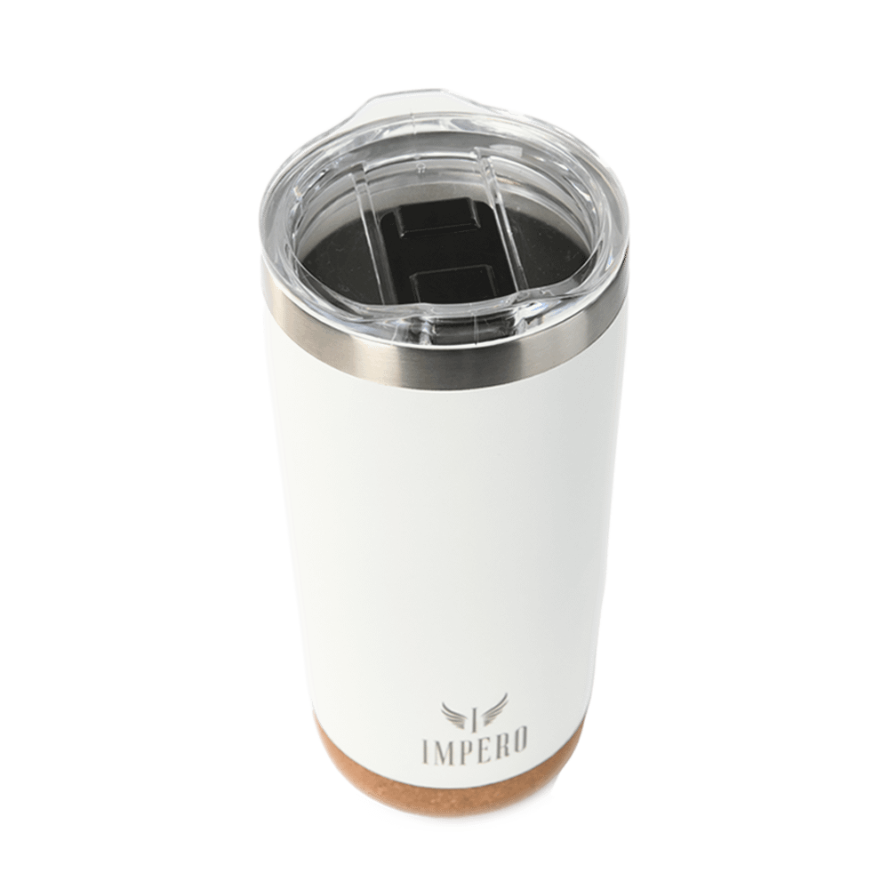 20 OZ White Thermal Mug IIMPERO